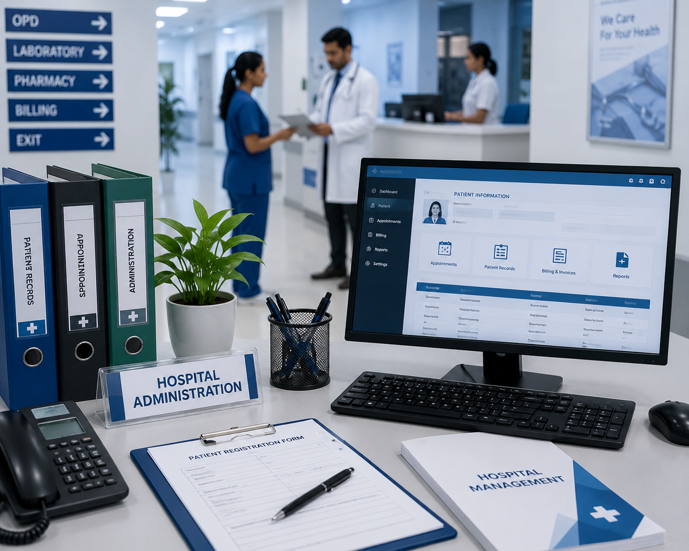 hospital administration training